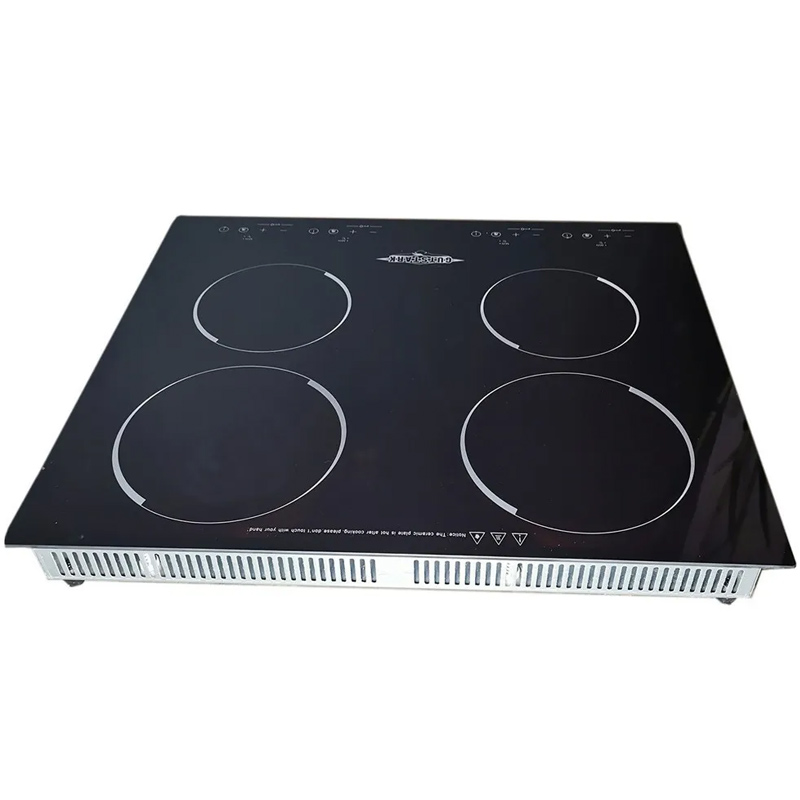 Parrilla Electrica Vitroceramica 4 Quemadores Touch Cristal Estufa 110 V