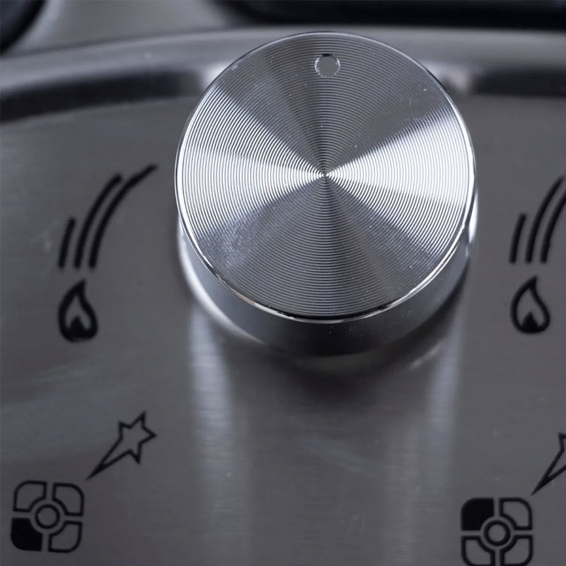 Parrilla Gas 4 Quemadores Acero Inox Hogar Empotrable Cocina