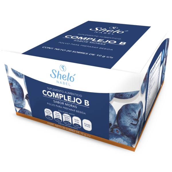 Complejo B Suplemento Alimenticio Sabor Moras Shelo Nabel