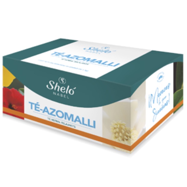 TÉ-AZOMALLI TE HERBAL RELAJANTE 20 SOBRES DE 1.5 g C/U