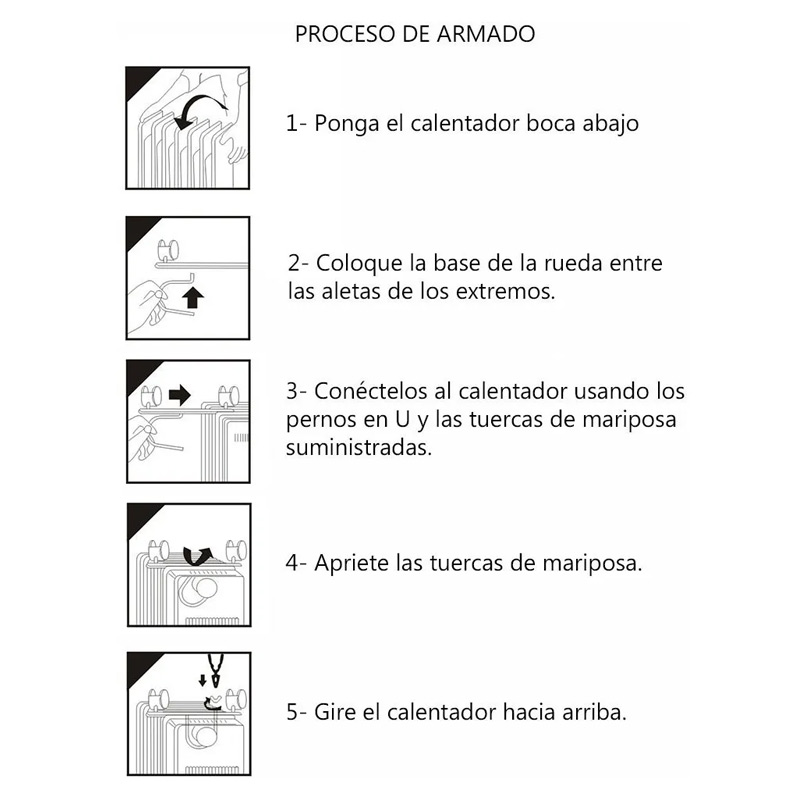 Calefactor Calentador Electrico Aceite 3 niveles Termostato Tipo Radiador