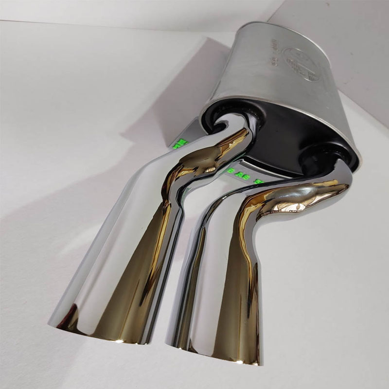 Escape Deportivo Leistriz VR6 Puntas Cromadas + Regalo