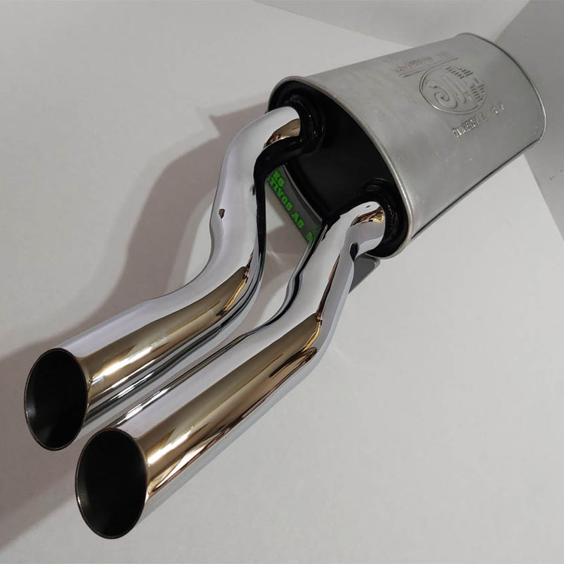 Escape Deportivo Leistriz VR6 Puntas Cromadas + Regalo