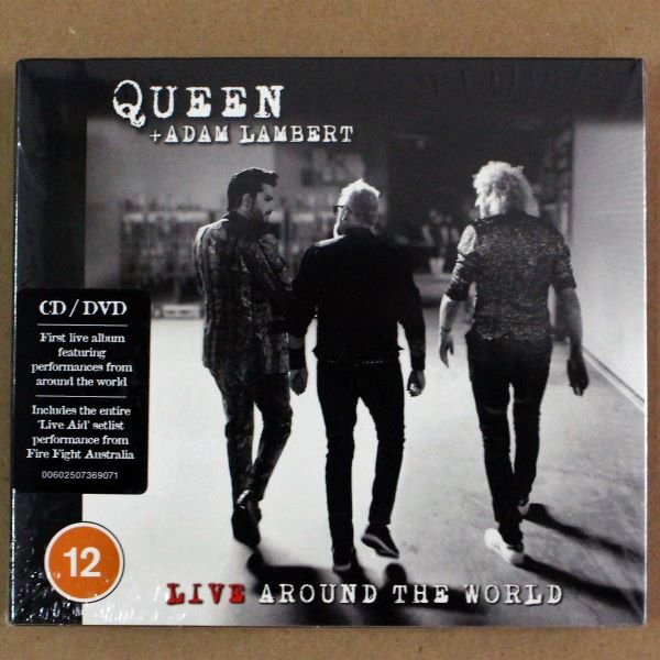 CD Queen + Adam Lambert ~ Live around the world (c/DVD)