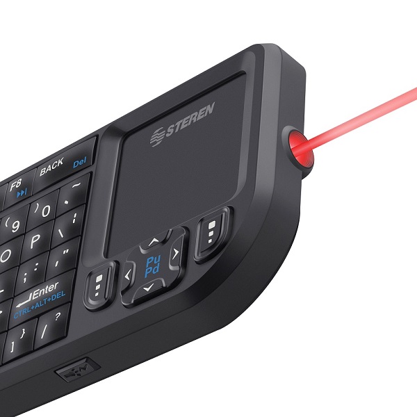 Kit Teclado Mouse Tipo Pad Inalambrico Consola Pc Steren