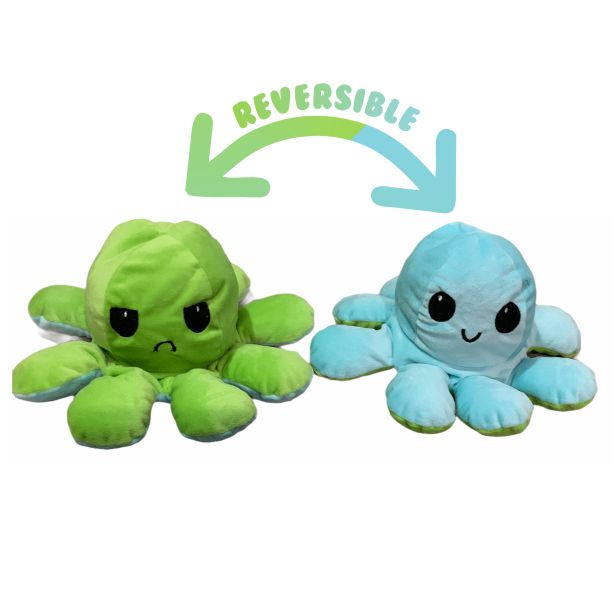 Pulpo Peluche Reversible