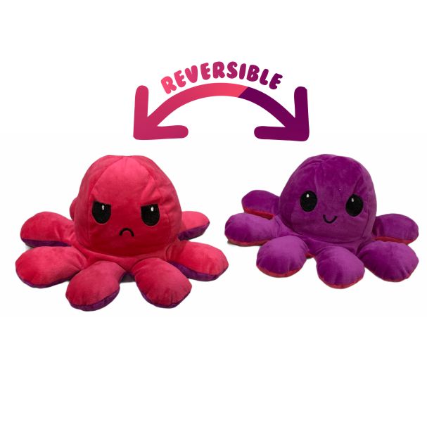 Pulpo Peluche Reversible