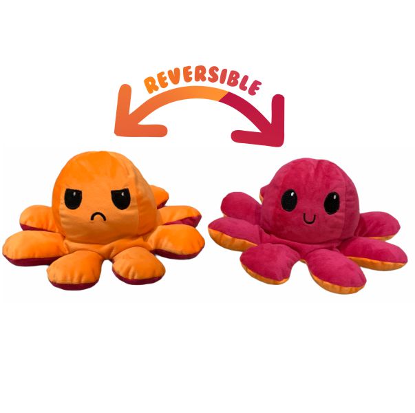 Pulpo Peluche Reversible