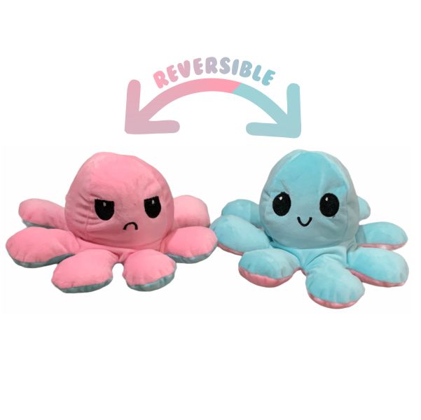 Pulpo Peluche Reversible