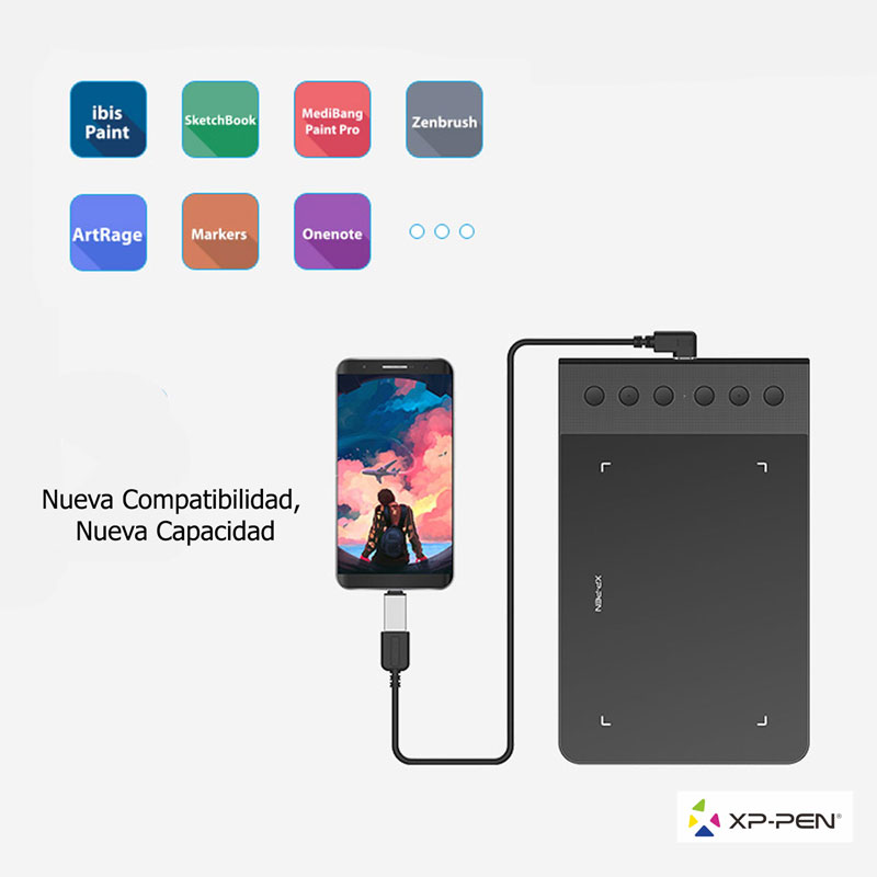 Tableta Digitalizadora Gráfica XP-Pen Star G640S V2