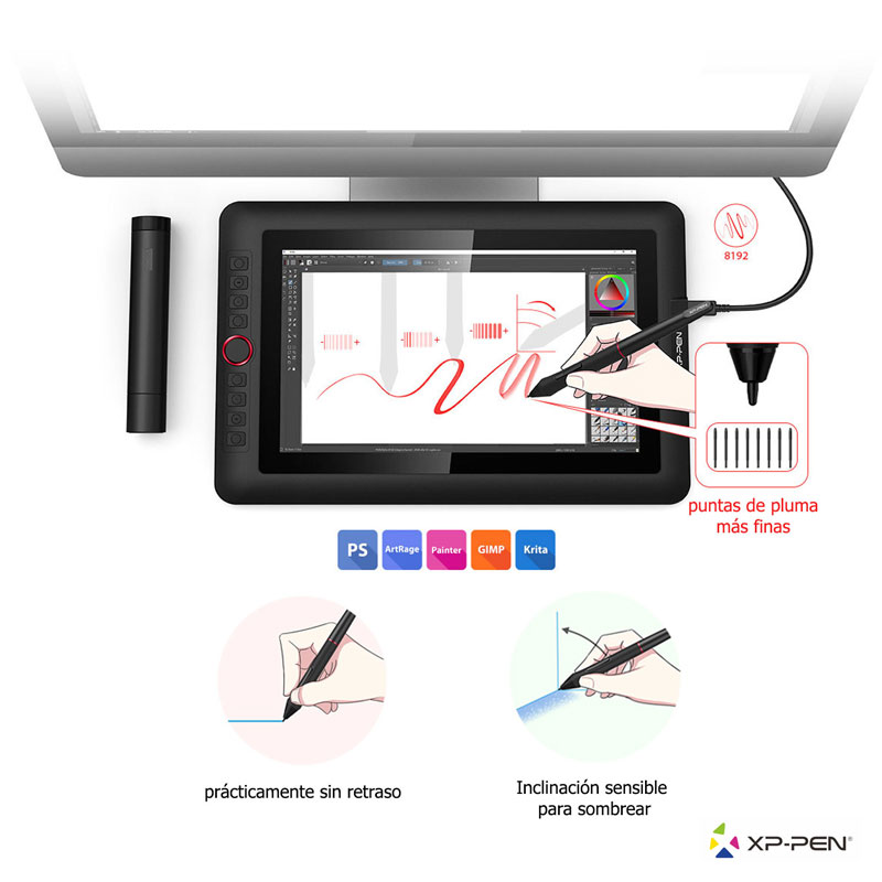 Tableta Digitalizadora Gráfica XP-Pen Artist 12 Pro