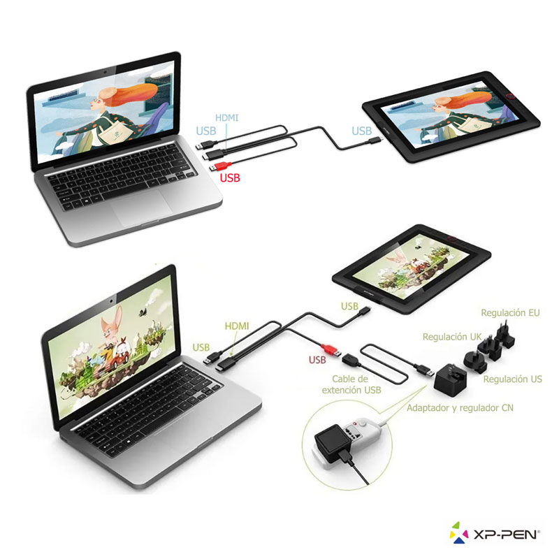 Tableta Digitalizadora Gráfica XP-Pen Artist 12 Pro