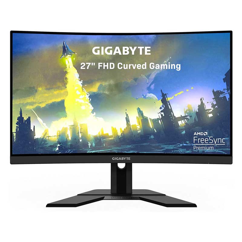 Monitor Curvo Gamer G27FC-SA Gigabyte 27 Pulgadas 1 Ms Hdmi DP20VM0-GG27FCBT-1EKR