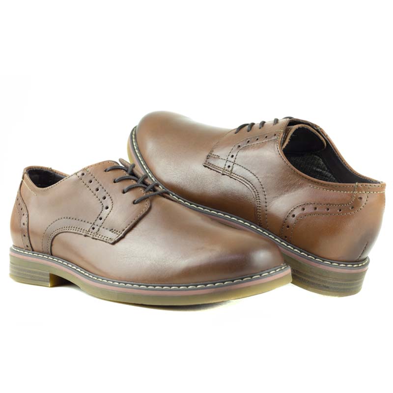 ZAPATO CASUAL DE CABALLERO FLEXI DERBY 404601 TAN ORIGINAL