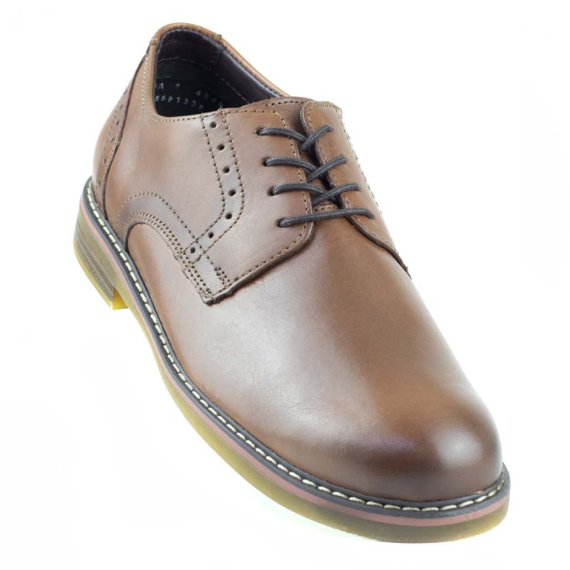 ZAPATO CASUAL DE CABALLERO FLEXI DERBY 404601 TAN ORIGINAL