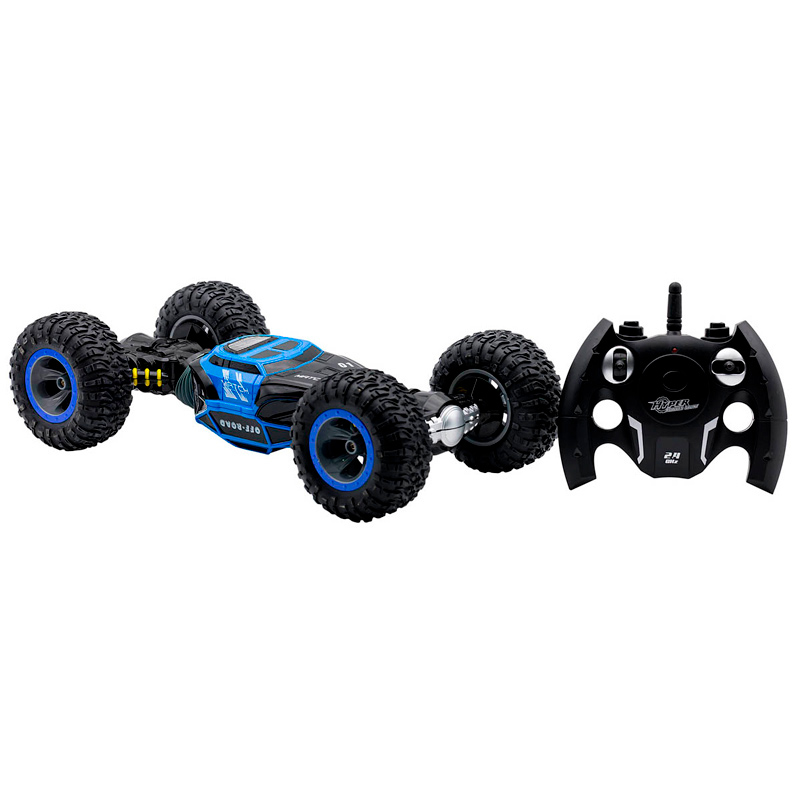 CARRO A CONTROL REMOTO ESCALADOR TRANSFORMADOR LEOPARD GIROS 360 KZ127282