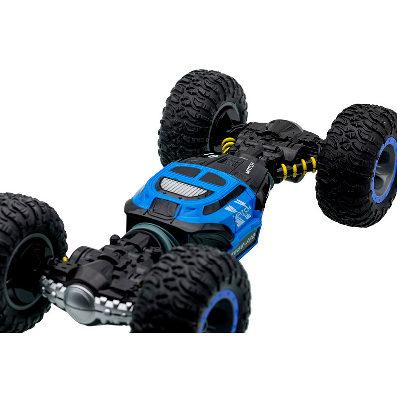 CARRO A CONTROL REMOTO ESCALADOR TRANSFORMADOR LEOPARD GIROS 360 KZ127282