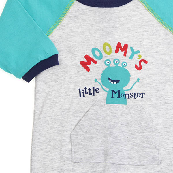 Mameluco para Bebé color Gris 0 a 2 años