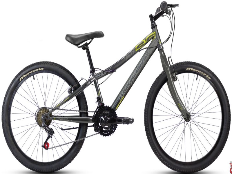 Bicicleta Mercurio ZTX R26 MTB Gris Sin Suspensión 18V