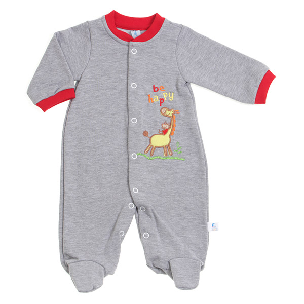 Mameluco para Bebé color Gris 0 a 2 años