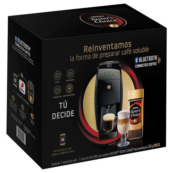 Cafetera Nescafé Taster's Choice Con Bluetooth