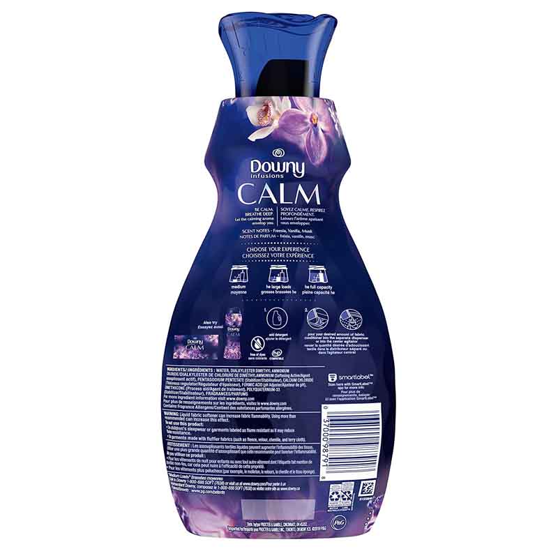 Downy Suavizante De ropa y Telas Infusions 960 Ml aroma Lavanda y Vainilla