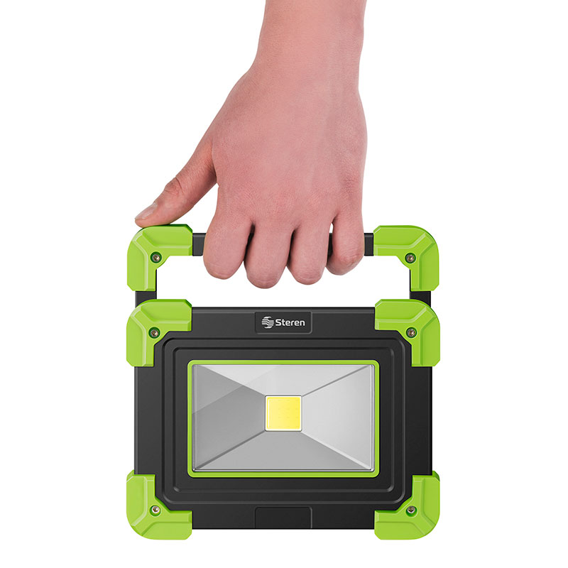 Mini reflector LED portátil con cargador USB y batería recargable, de 5 W