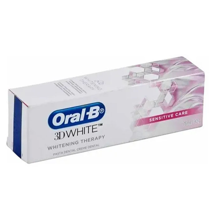 Oral B 3d White Sensitive Care 75ml Pasta Dental 90gr