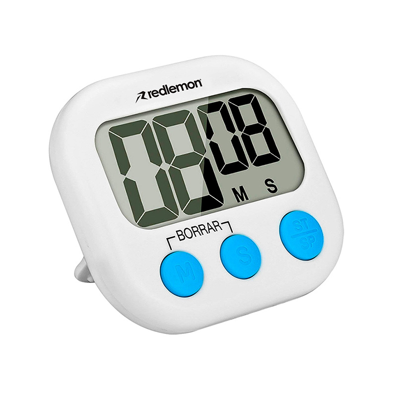Temporizador Digital de Cocina Pantalla LCD Timer Redlemon.