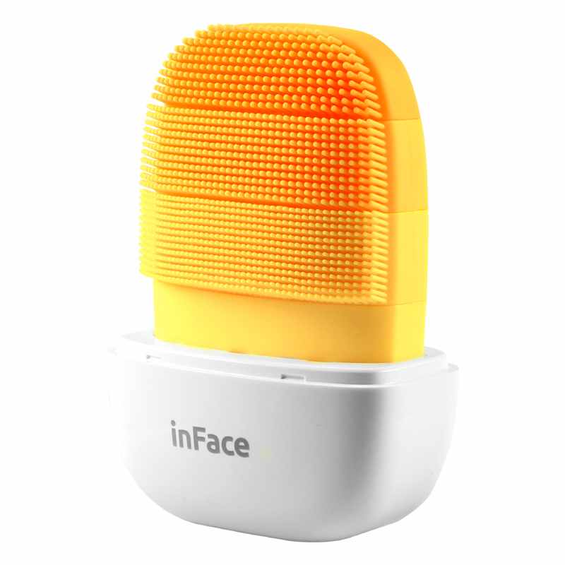 Cepillo Limpiador Facial Sónico inFace MS2000 Naranja