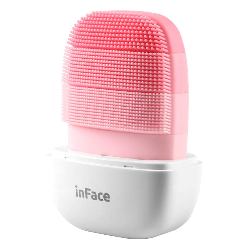 Cepillo Limpiador Facial Sónico inFace MS2000 Rosa Xiaomi
