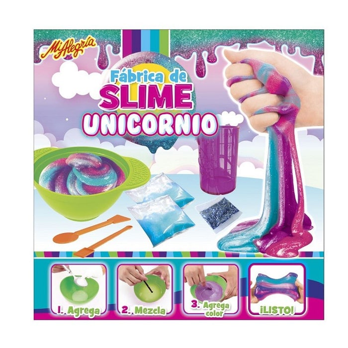 FABRICA DE SLIME UNICORNIO MI ALEGRIA
