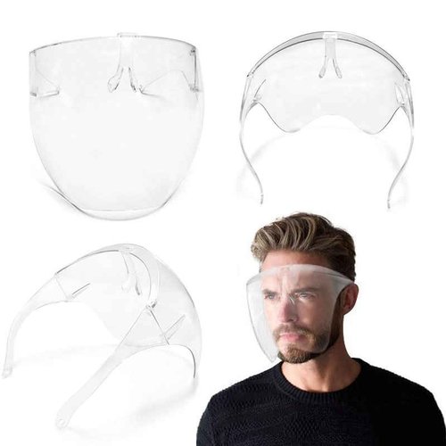 Careta Protectora Facial de Policarbonato Reutilizable Careta - Protector Facial Médico (careta 360)