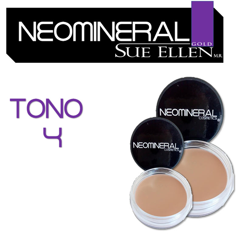 COMBO Maquillaje 30 Gr y 15 Gr  TONO 4 / Neomineral Cosemtics