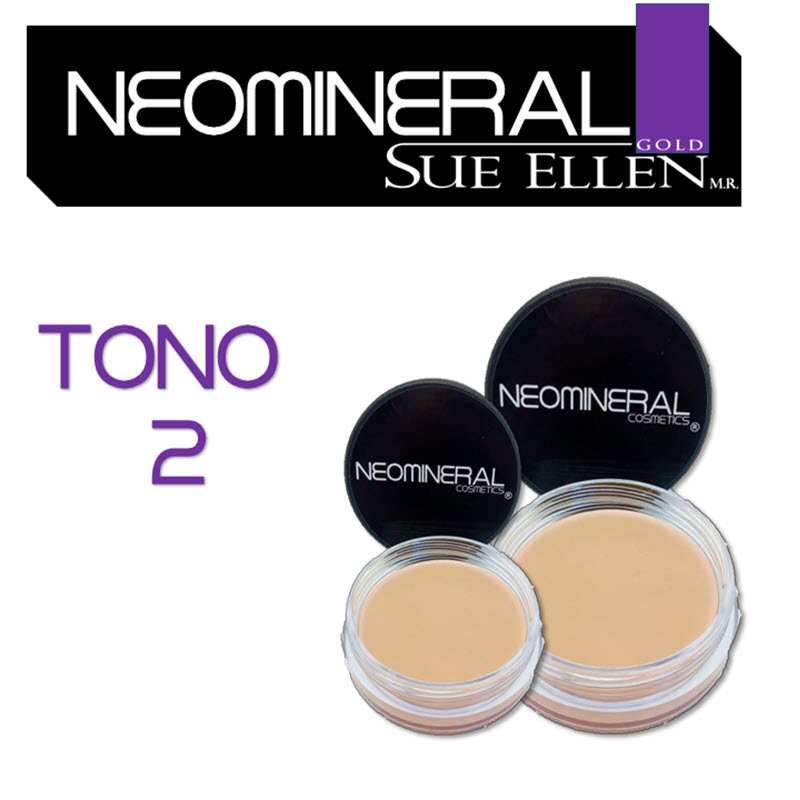 COMBO Maquillaje 30 Gr y 15 Gr  TONO 2 / Neomineral Cosemtics