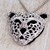 Regalo Mamá Amor Jaguar Leopardo Gato Corazón Swarovski Elements