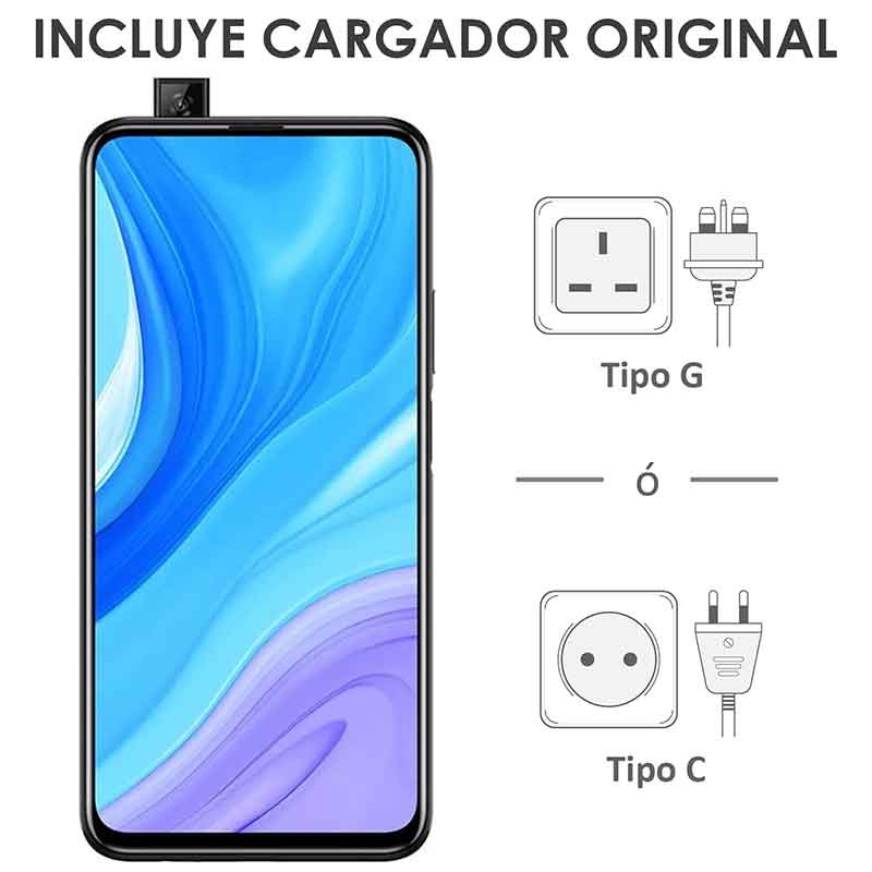Celular HUAWEI Y9S 6GB 128GB Camara Frontal Pop Up 16 Mpx Android 9
