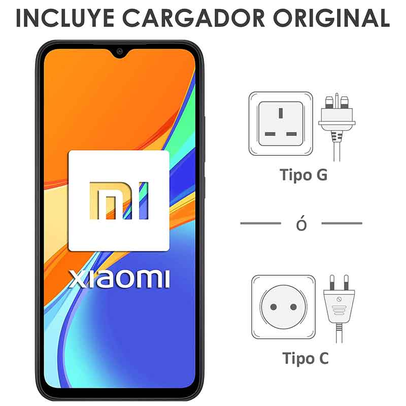 Celular XIAOMI REDMI 9C 3GB 64GB 6.53 HD+ Android 10 Triple Camara 13MP 