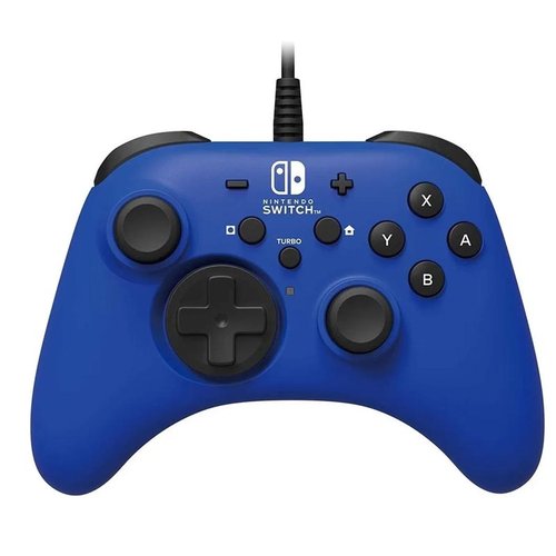 Nintendo Switch Control Alámbrico Hori Azul