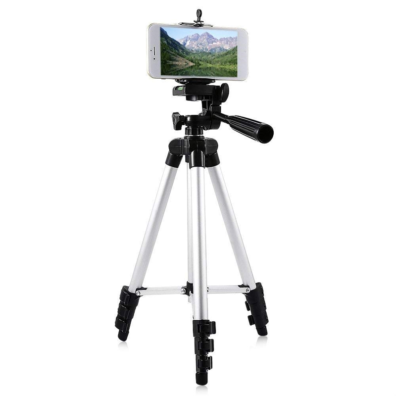 Fralugion Tripie 1.30m Con Soporte Celular Camara Base Universal Video