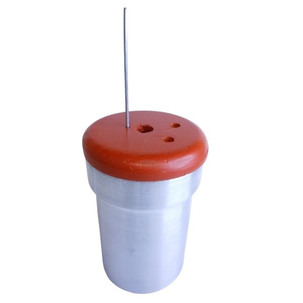 Calorimetro doble pared con resistencia uso educacional para laboratorio