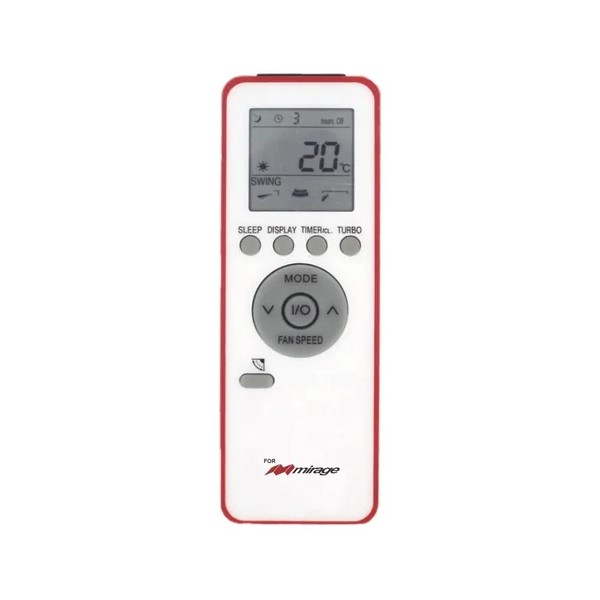 Control Remoto Mirage Aire Acondicionado Modelo Titanium Minisplit 