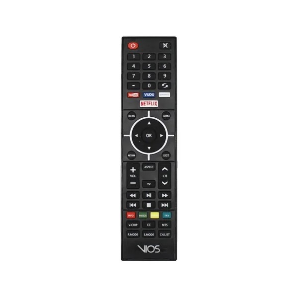 Control Remoto Vios Pantalla Smart Tv Netflix Youtube