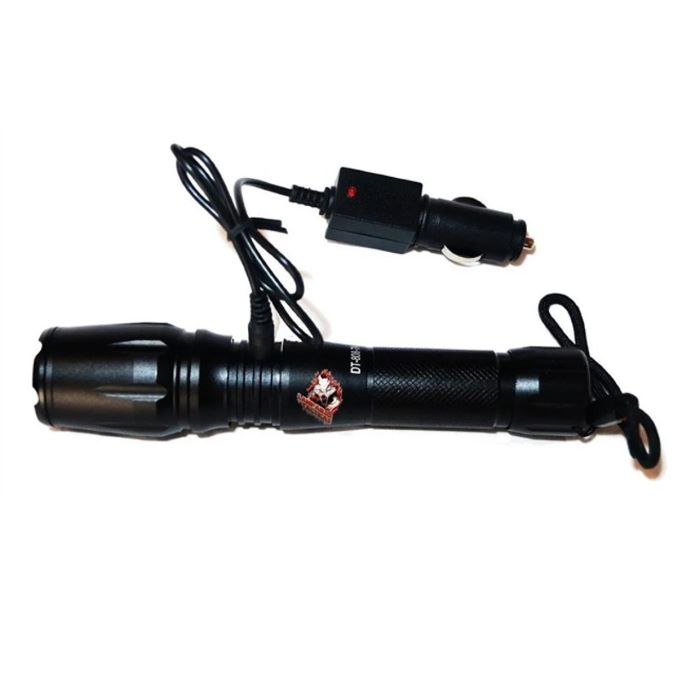 Lampara Táctica T6 Recargable 10000 Lumenes Doble Cargador