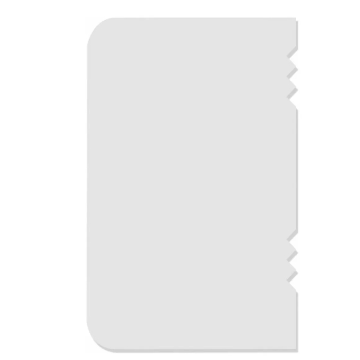 Aleissi 4 Peines Alisadores  Raspa o Marcadores de Pastel para Reposteria.