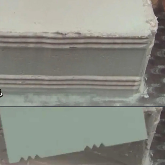 Aleissi 4 Peines Alisadores  Raspa o Marcadores de Pastel para Reposteria.