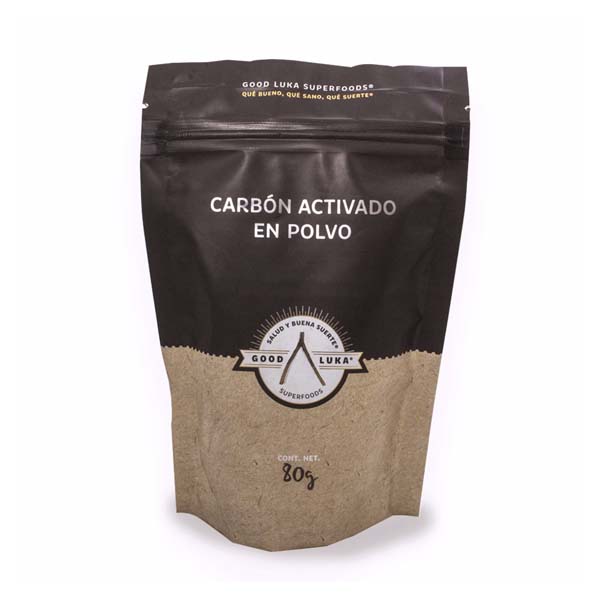 Carbón activado orgánico multiusos en polvo 80G