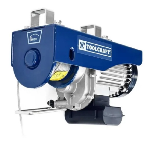 Polipasto Eléctrico ToolCraft 200/400kg; de 1HP y 120V