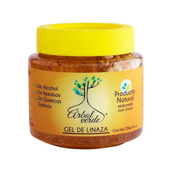 Gel de Linaza Organico Arbol Verde 250 Fragancia Sin Alcohol