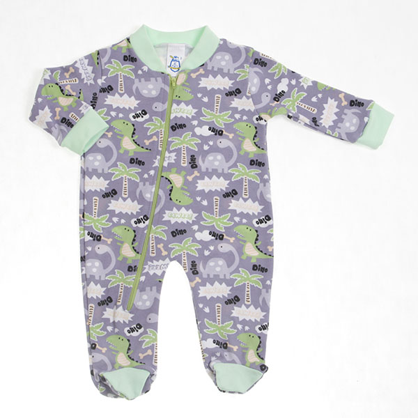 Mameluco para Bebé color Morado 0 a 2 años.